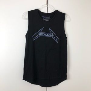 Bravado Metallica sleeveless shirt black large